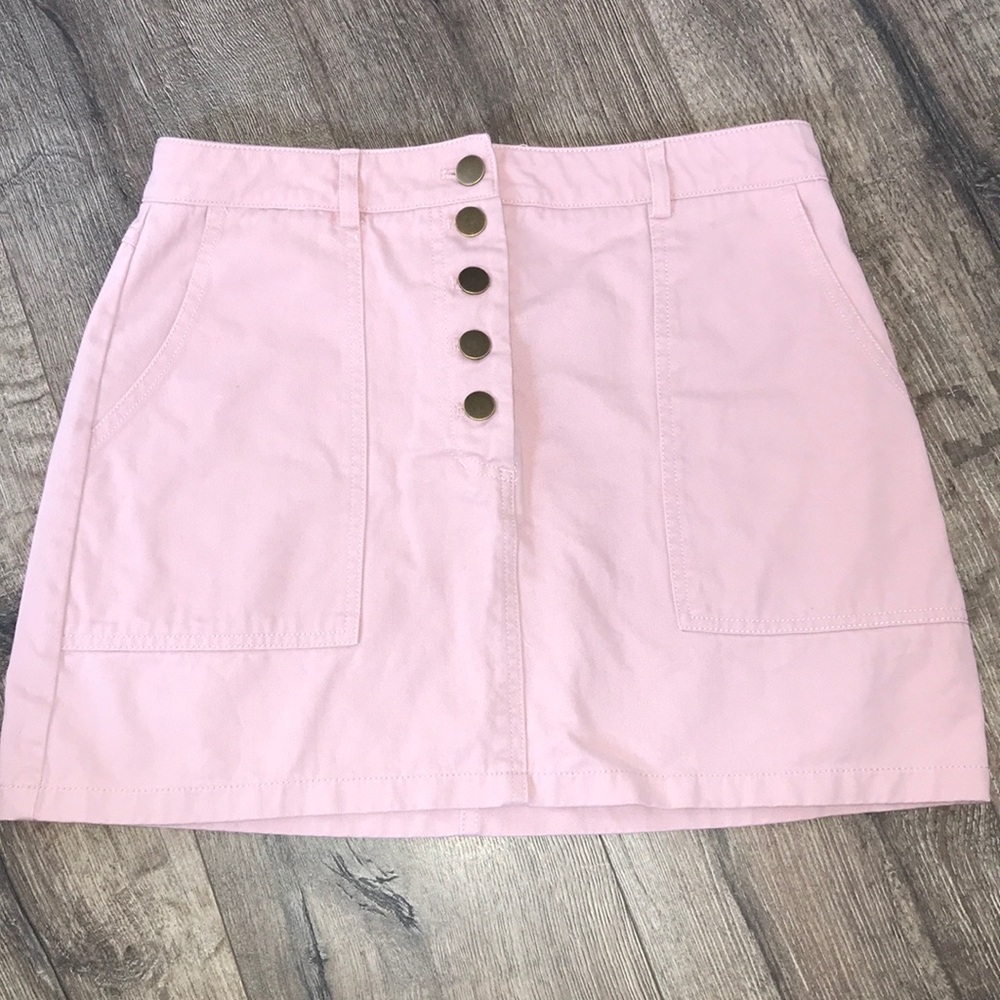 Forever 21 short skirt dusty pink  sz M